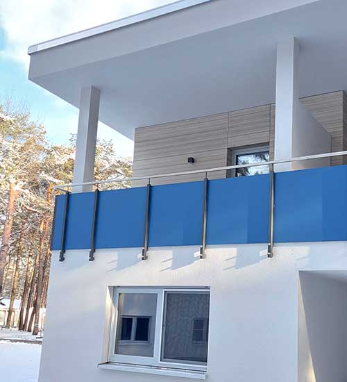Fassadenbekleidung Ferienhaus im Ferienpark Großkoschen